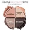 Judydoll - Glazed 4-Shade Eyeshadow Palette - 3 Colors