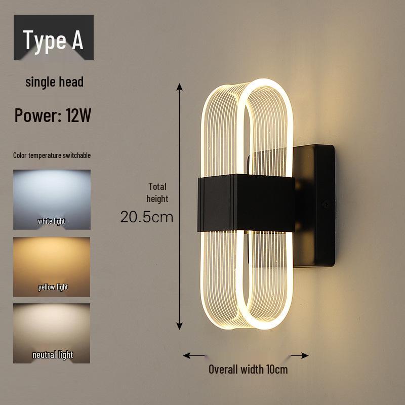 Luxury Nordic Butterfly LED Wall Sconce: Modern Minimalist Design for Bedroom or TV Room with Tricolor Lighting