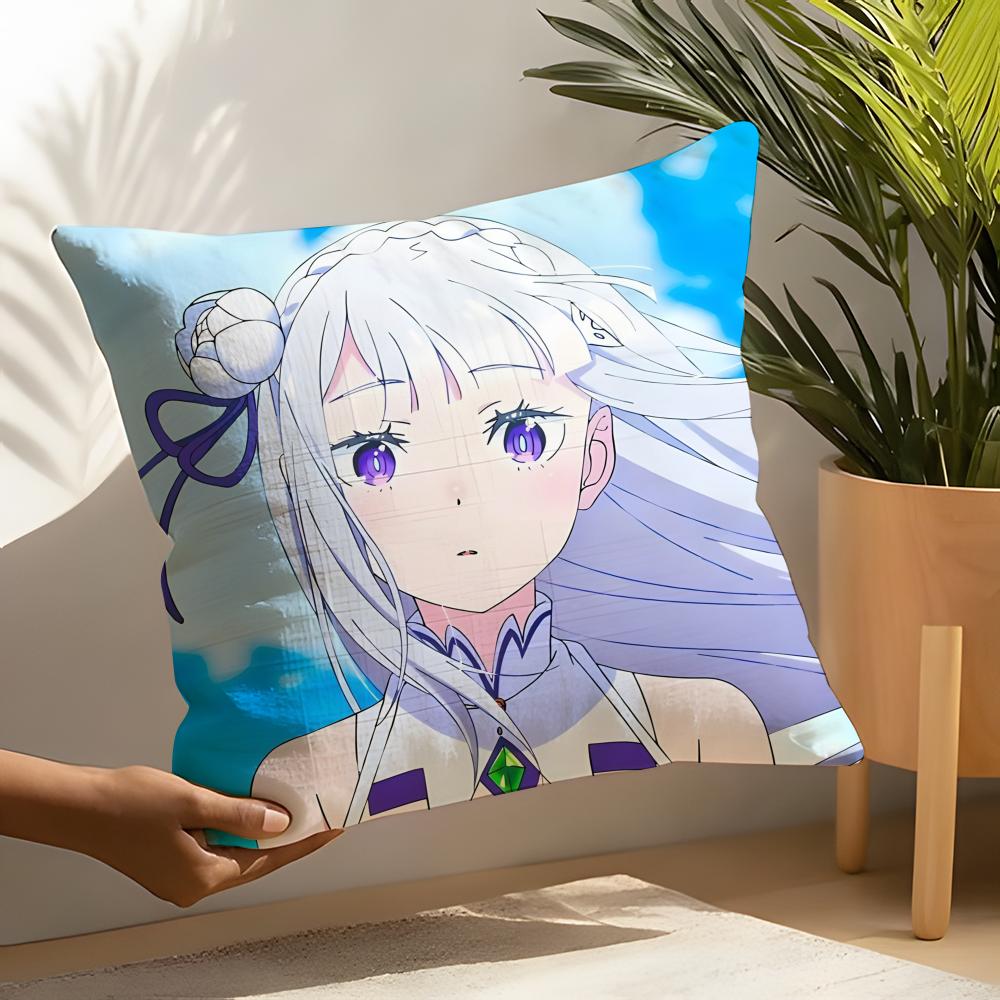 ReLife different world zero Rem Pillow Case Home Living Room Decoration Linen Pillow Cases Cushion Cover