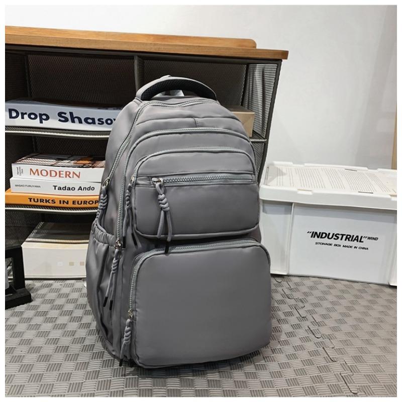 College student schoolbag cool large capacity couple high value backpack casual versatile backpack