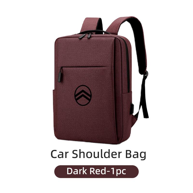 Business Shoulder Work Bag USB Chargring Travel Computer Backpack For Citroen C4 C3 C5 C2 Berlingo Celysee Cactus Picasso Grand