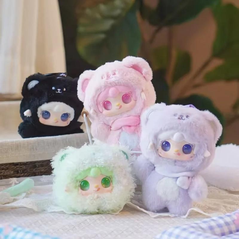 Yooki Oxygen 4Th Generation V4 Bite Little Bear Series Plush Blind Box Desktop Decoration Model Mystery Box Surprise Gift Girls