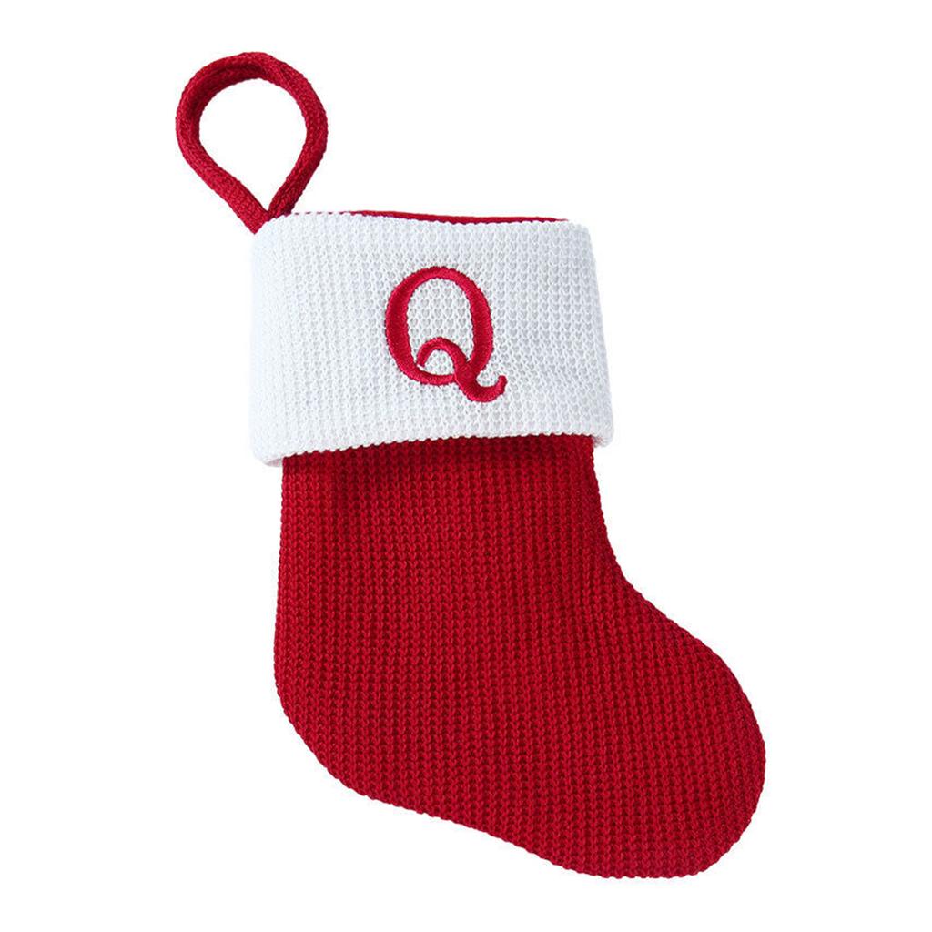 Christmas Letter Knitting Socks Christmas Tree Ornaments Christmas Decorations For Home 2025 Navidad Noel 2026 Xmas Gift