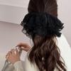 Large Big Hair Accessories for Girls Women Scrunchies Elastic Band Ties Korean Fascinators Elegant Vintage  Popular Fashion