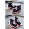 Fashion cute girls short boots autumn new soft-soled non-slip cartoon casual boots