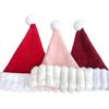 New Arrivals Plush Santa Claus Hat Smooth-Grain Fur Thickened Adult Party Christmas Hat