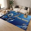 Personalized Crystal Velvet Carpet Club Brugge FC Pattern Non Slip Floor Rug