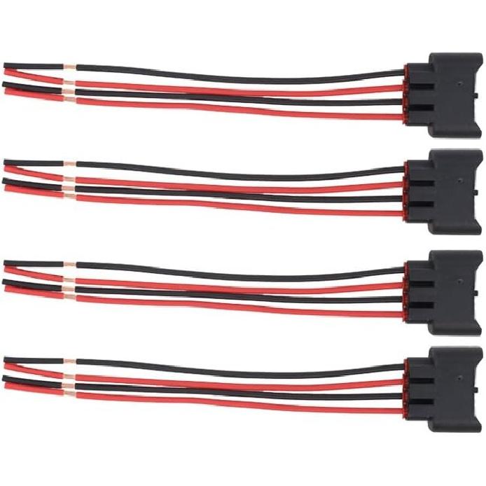Pack of 4 Ignition Coil Female Connector Plug Harness Pigtail for HS250h Vibe