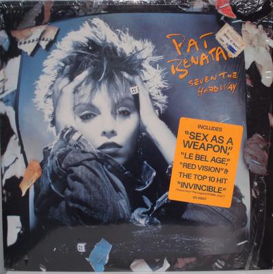 Płyta LP PAT BENATAR - Seven The Hard Way OV41507 CHRYSALIS 1985 US Rock Używana