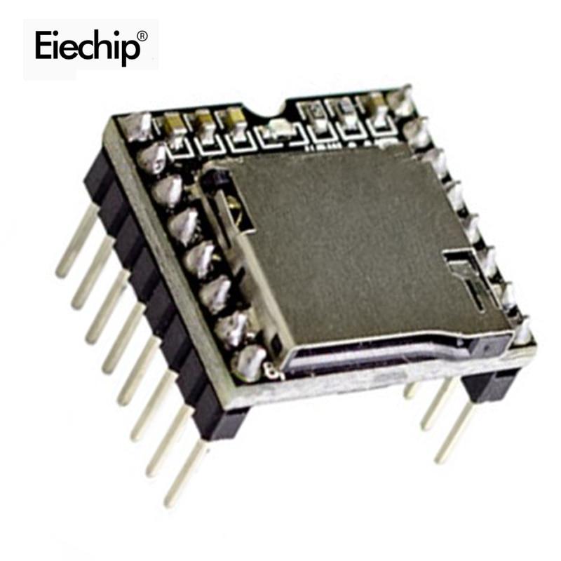 

DFPlayer Мини MP3-плеер Модуль MP3 Голосового декодирования Плата поддержка TF-карты U-Disk IO / последовательный порт / AD