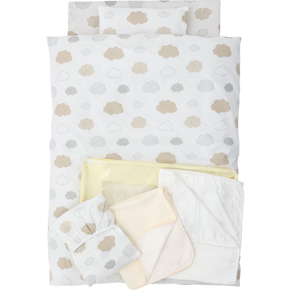 Iris Plaza Baby Bedding Mini Set Baby Bedding Absorbent Waterproof Sheet Included 60 x 90 Baby Bed Mini Size Cotton Washable Easy to Care Wrinkle