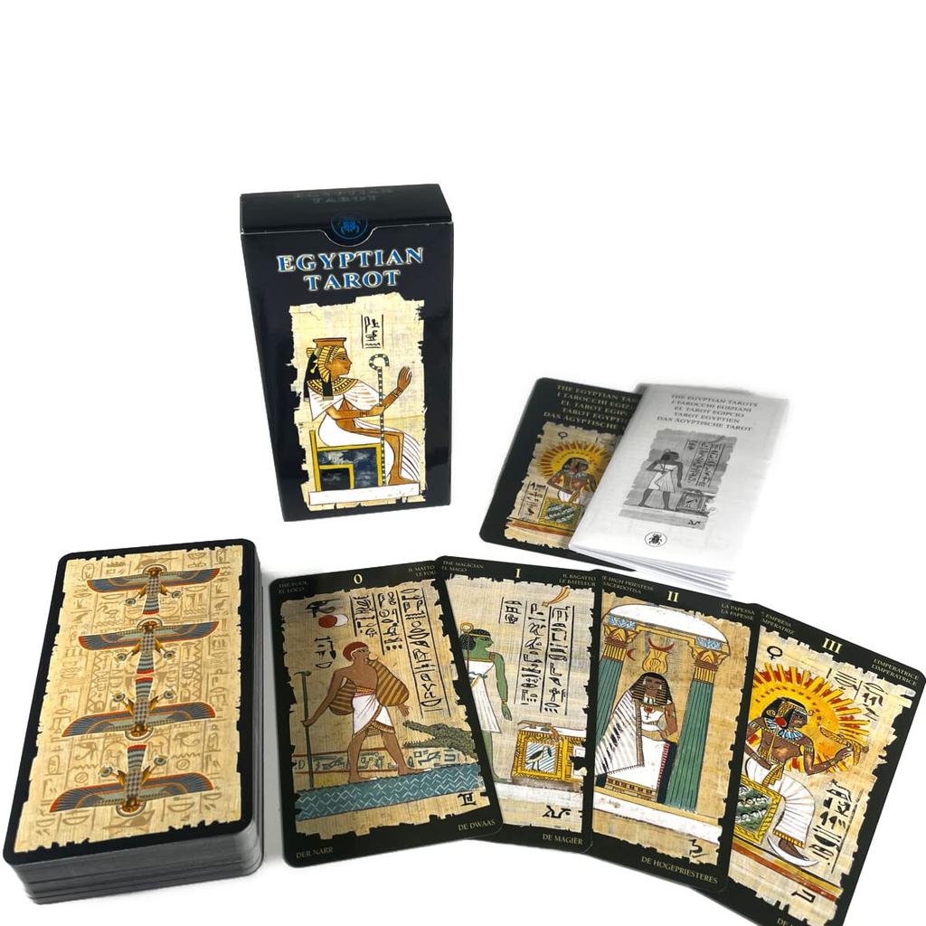 78 Tarot Cards Tarot Fortune Telling Japanese Instruction Manual Included [Egyptian Tarot] [Genuine]