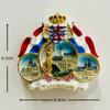 Luxembourg Fridge Magnets Tourism Souvenir Handicraft Resin Refrigerator Magnets Sticker Collection Home Decoration Gift