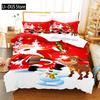 Christmas Bedding Set Duvet Cover Set 3d Bedding Digital Printing Queen Size Bedding Sets Fashion Design