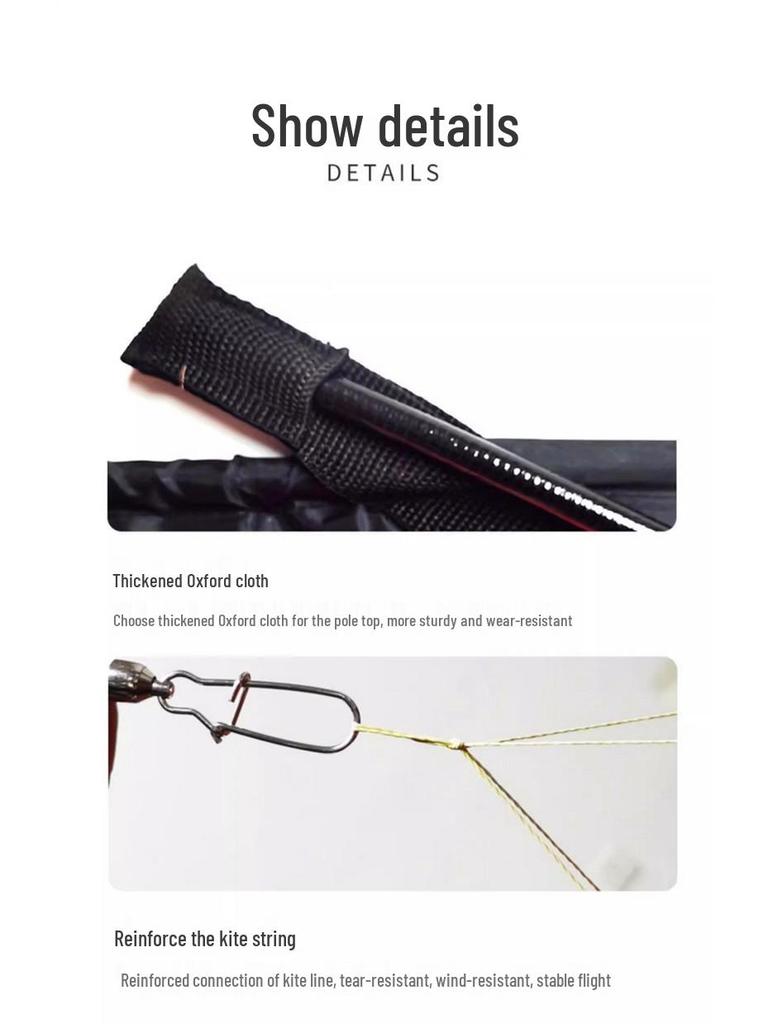 Großer 3D-Gleitdrachen - Erwachsener, Leicht zu fliegen, Leichte Brise, Starkwindresistent