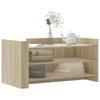 Coffee Table Sonoma Oak 100 X 50 X 50 Cm Particleboard