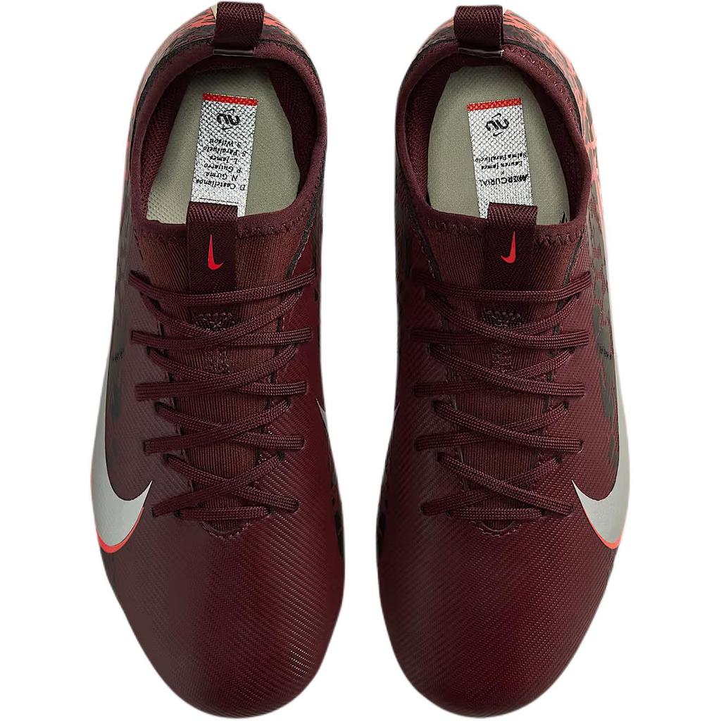 Nike United Jr. Mercurial Vapor 16 Academy MG GS Burgundy Crush Kids Cleats Red University-Red Fossil IO8474-661