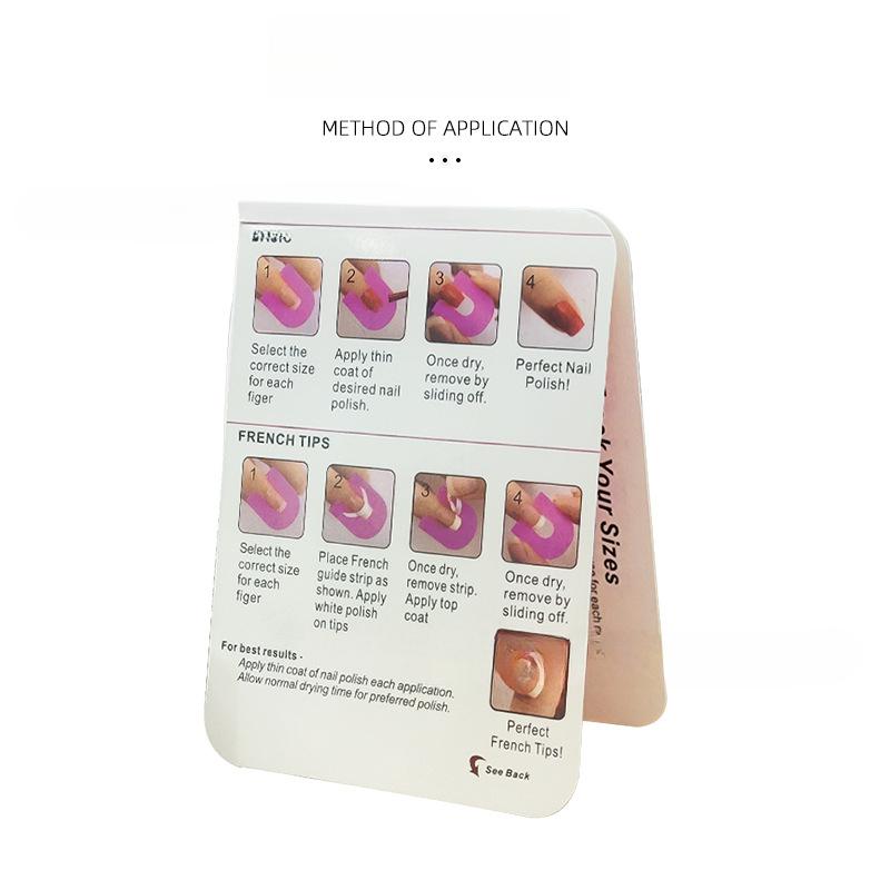 1PACK Manicure Anti-spill Clip Nail Polish Glue Nail Edge Gradual Change French Armor Model Anti-spill Auxiliary Clip Box