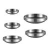 Stainless Steel Side Dishes Plate For Korean Meal And Buffets Styles Dining Practical Dishware For Daily Use And Event