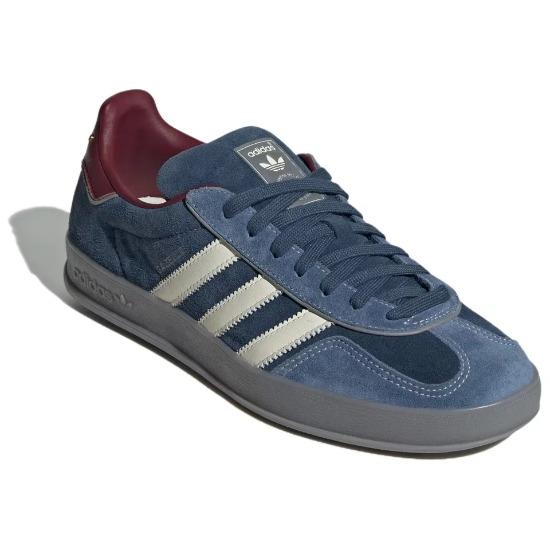 Adidas Gazelle Indoor Crew Navy Burgundy ID1008 Men's Sizes