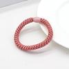 High-Elastic Embroidery Thread Hair Tie for Women - Twisted Ponytail Holder