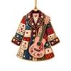 2D Christmas Hanging Ornament for Festive Holiday Tree Home Party Indoor Decorations