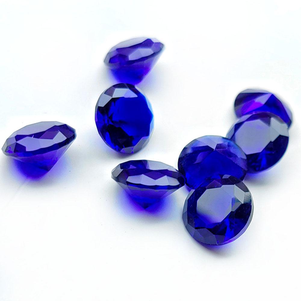 10mm Colorful Crystal Glass Diamond Party Decor Gems Wedding Table Ornaments DIY Accessories Pack of 10