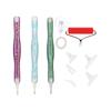 Stickerei Diamantmalerei Stift Set Kreuzstich Zubehör DIY Basteln Glitzer Diamantmalerei Stift Rolle Klebeband