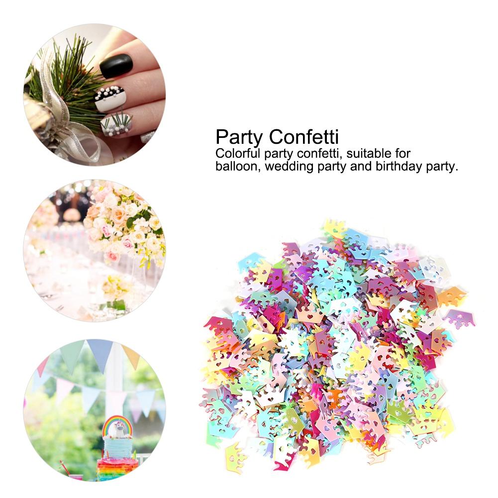 60g Bag Colorful Sequin Birthday Wedding Party Confetti Nail Decor DIY Material Accessories