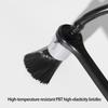 Ergonomic Cleaning Brush For Espresso Machine Heat Resistant Coffee Maker Cleaner Brew Head Stain Removal Tool