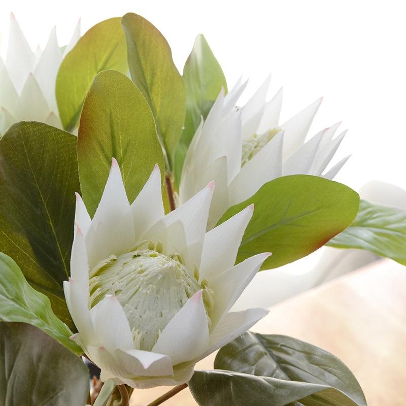 

1 шт. искусственные цветы тропические растения 50 см, пластиковые императорские цветы для дома, отеля, свадебные украшения, искусственные цветы белый