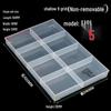 Thickened Nine-Grid Storage Box: Large Capacity, Impact & Corrosion Resistant, Open Compartment Design.