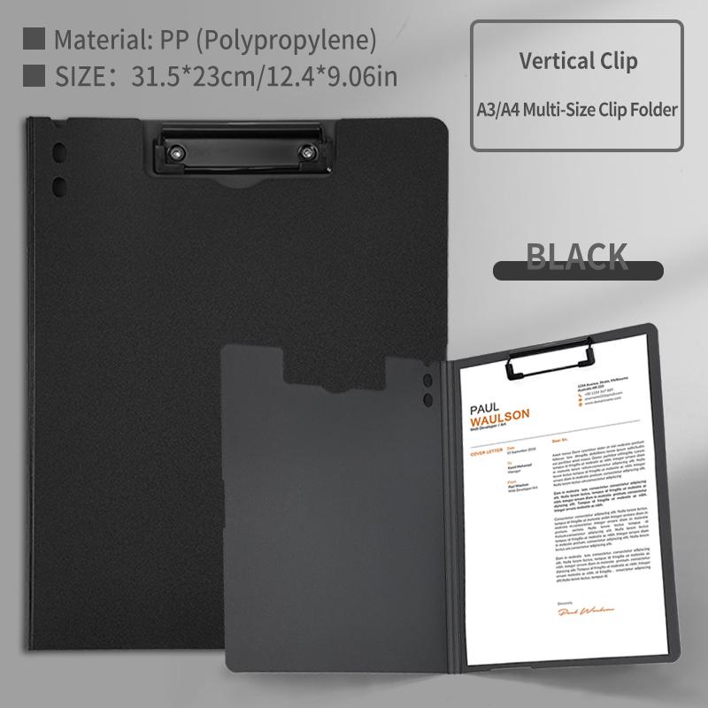 A4 File Folders Documents Organizer Clipboard With Cover A4 Paper Folder For Business And School Stationery And Office Suppl X