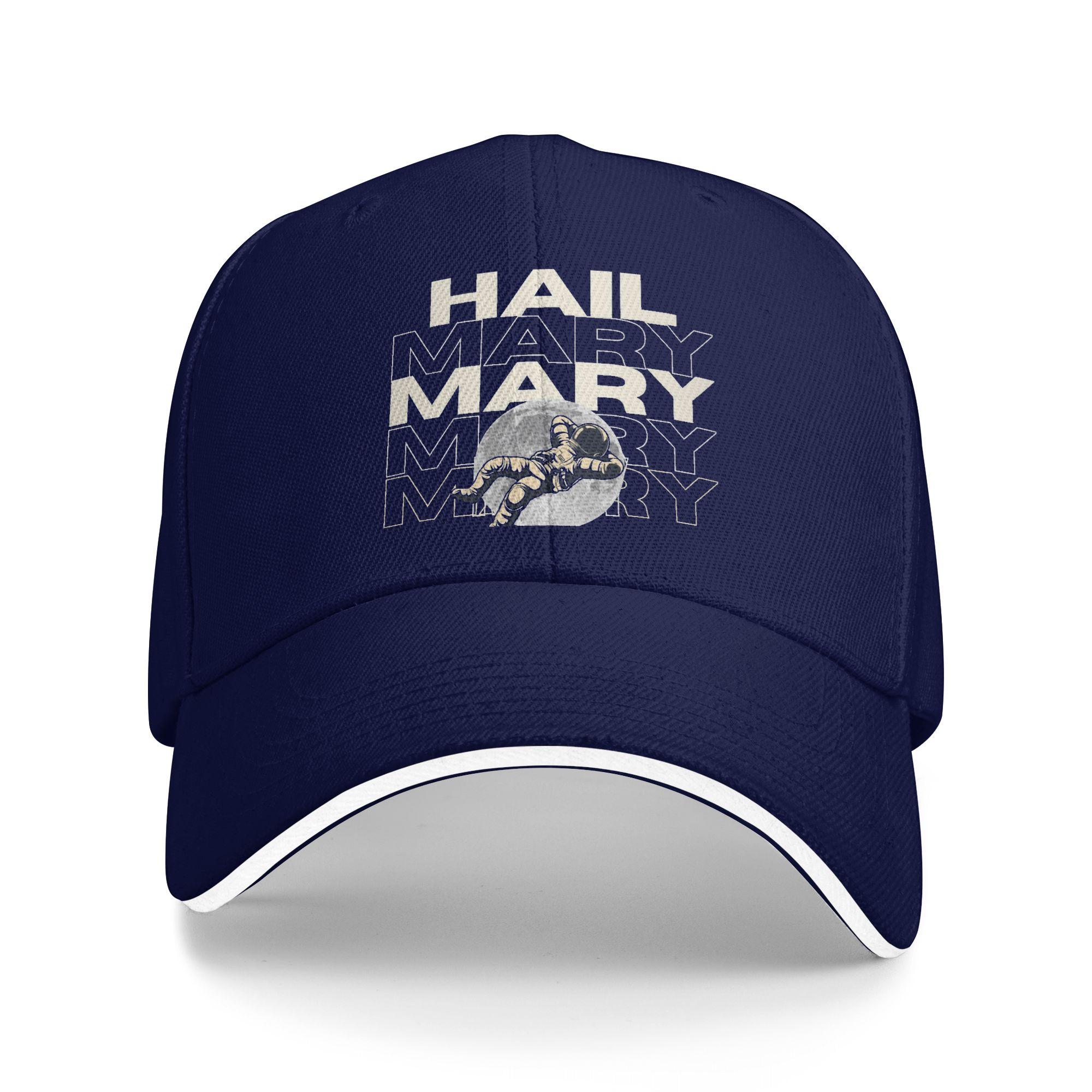 

Project Hail Mary Space Sci Fi Baseball Caps Hip Hop Sandwich Caps Unisex Polyester Hats Cap Outdoor One Size темно-синього кольору
