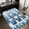 1PC Gnome Winter Anti-slip carpet, suitable for Office, bedroomand playrooms. It can also be used as a sofa footrest cover-R103