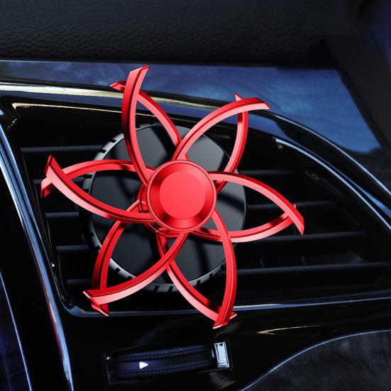 Ventilatore Profumo Auto Design Uso a Lunga Durata Rotante per Bocchetta Aria Auto Aromaterapia per ATV
