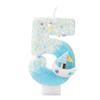 Smooth Sailing Ocean Series Digital Candles Handmade DIY with Small Boat Decoration Party Celebrating Creative Candles