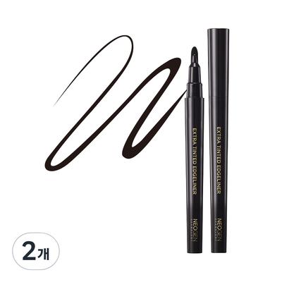 Extra getönter Edge Eyeliner 0,7g, 01 Schwarz, 2 Stk.