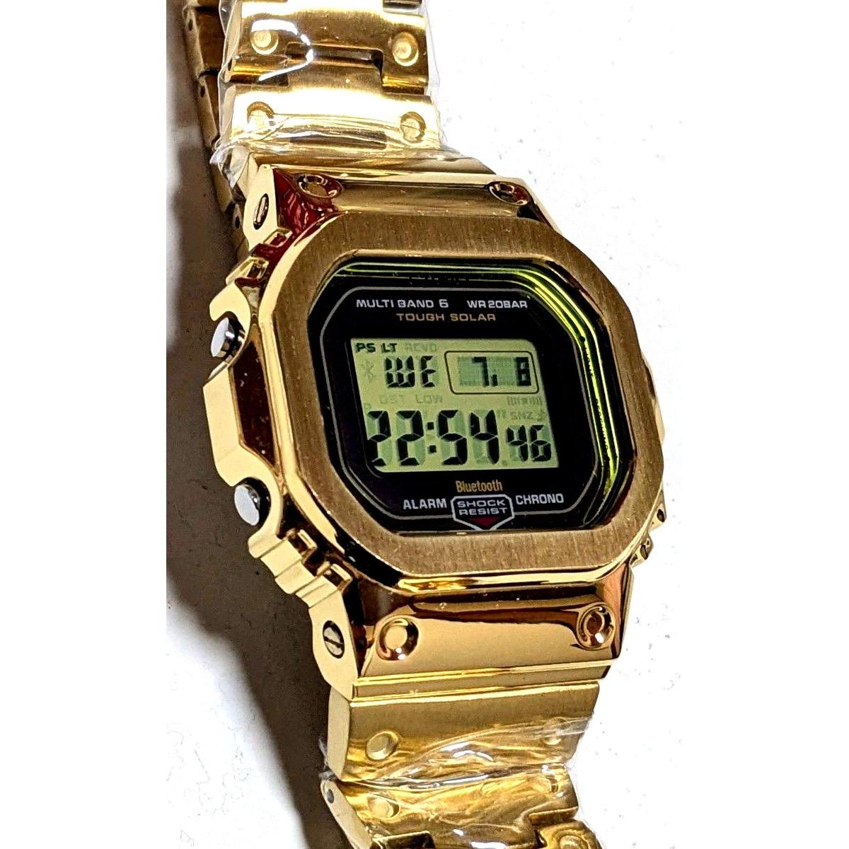 Used Up to 15 [Extremely Good Condition] G-SHOCK GW-B5600 Full Metal Radio Solar Mobile Link Auto Light