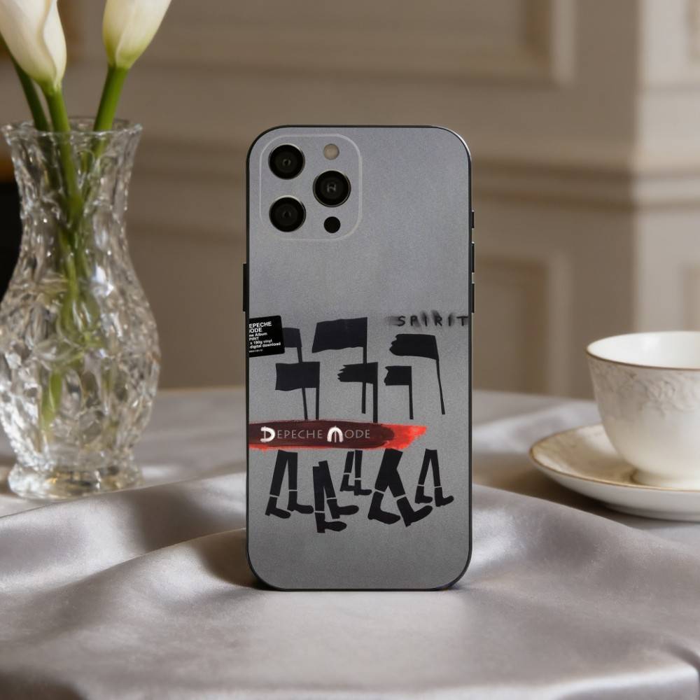 D-Depech-H COOL B-Band-D M-Mode  Phone Case For iPhone 17,16,15,14,13,12,11 Plus,Pro Max,XS,Soft Silicone Black Cover