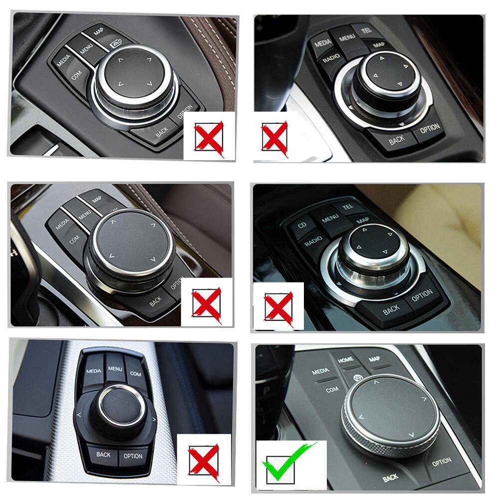 IDrive Multi-Media Knob Rock Crystal Cover Trim for BMW + 2  3  4 Series MGU