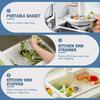 Upgraded 3 In 1 Kitchen Sink Drain Strainer,Anti-Clogging Sink Food Catcher Basket