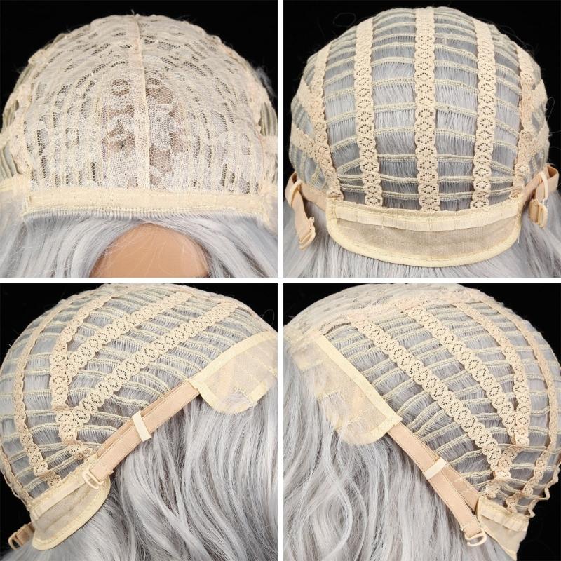 Santa Fancy Dress Costume Santa Clauses Wig and Beard Set for Cosplay Christmas
