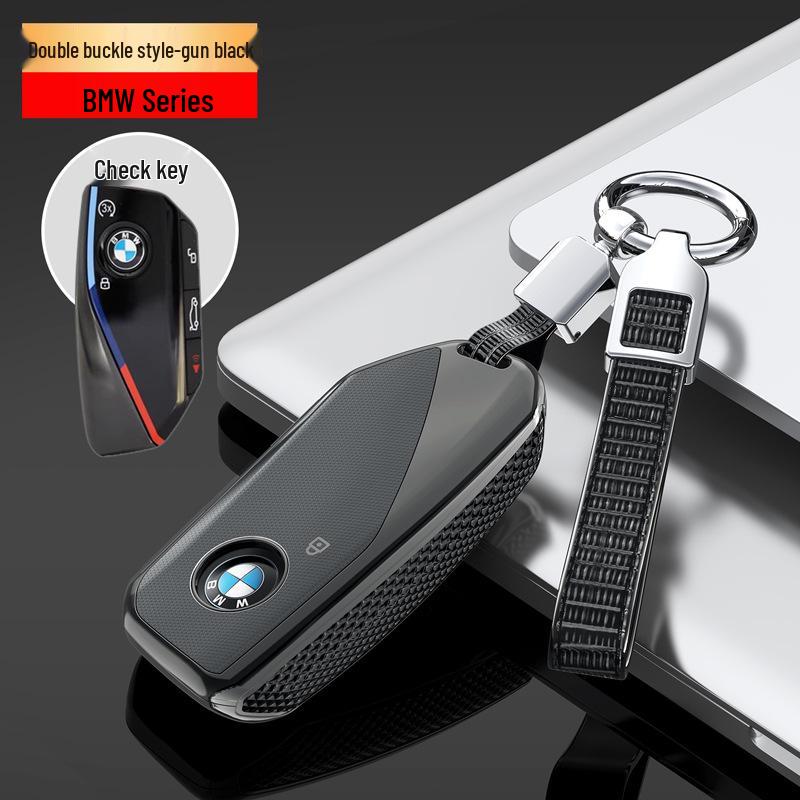 BMW Key Case: Compatible with X1, New 5 Series, 7 Series, X2, X5/X6/X7, i7/i5, ix1