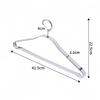 5/10 PEZZI Appendiabiti in Metallo Premium, Appendiabiti di Lusso con Spalla Larga 2,2 cm per Armadio, Porta Abiti in Lega di Alluminio Dorato per Maglione