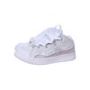 Unisex Retro Classic White Sneakers: Non-slip Outdoor Casual Shoes, Sizes 35-46