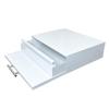 Coffee Machine Storage Rack & Microwave Riser with Dustproof Tea Bag Box