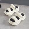Chunky Platform Sandals for Women Summer Thick Bottom Non Slip Beach Slippers Woman Fashion Mix Color Eva Wedge Sandalias Muejr