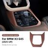 For BMW X3 G45 2025+ Silicone Car Central Control Panel Storage Box Upgrade Auto Pad Fit Gear Shift Styling Interior Accessories