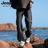 JEEP SPIRIT Men's Retro Loose Fit Casual Jeans